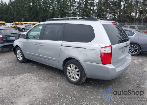 2007 Kia Sedona Ex z USA, uszkodzony, nr VIN KNDMB233876189405